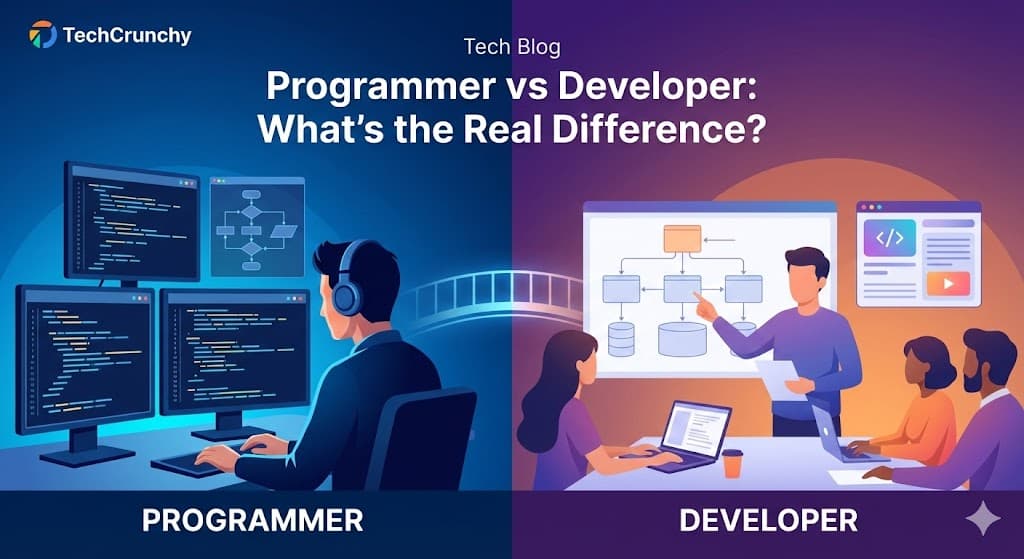 Programmer vs Developer: What's the Real Difference?